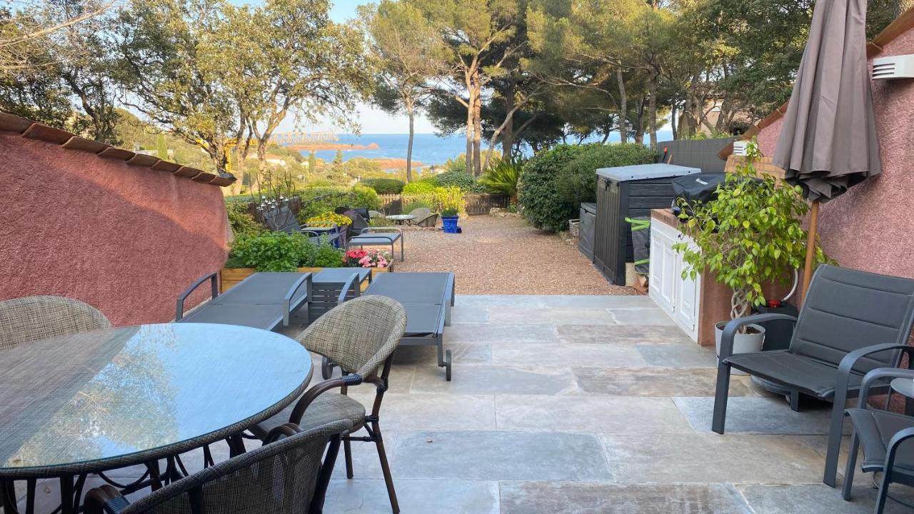 Bastidon Vue Mer Antheor-Cap-Roux Bagian luar foto